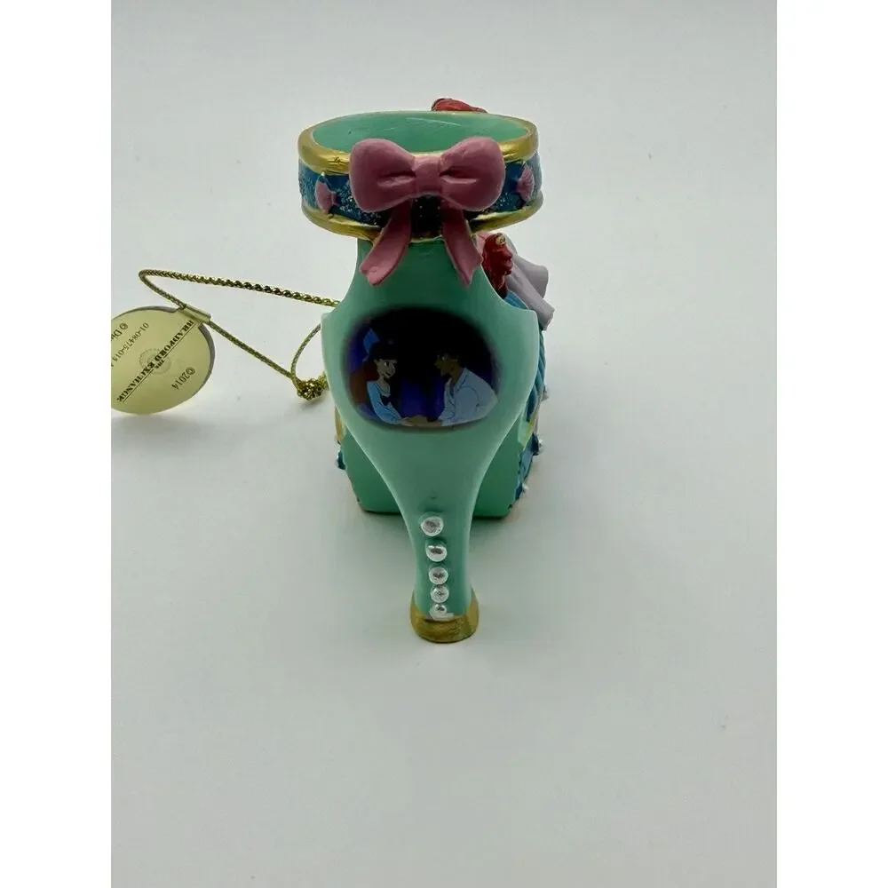 Bradford Exchange Disney Ariel Once Upon A Slipper Shoe Ornament WT